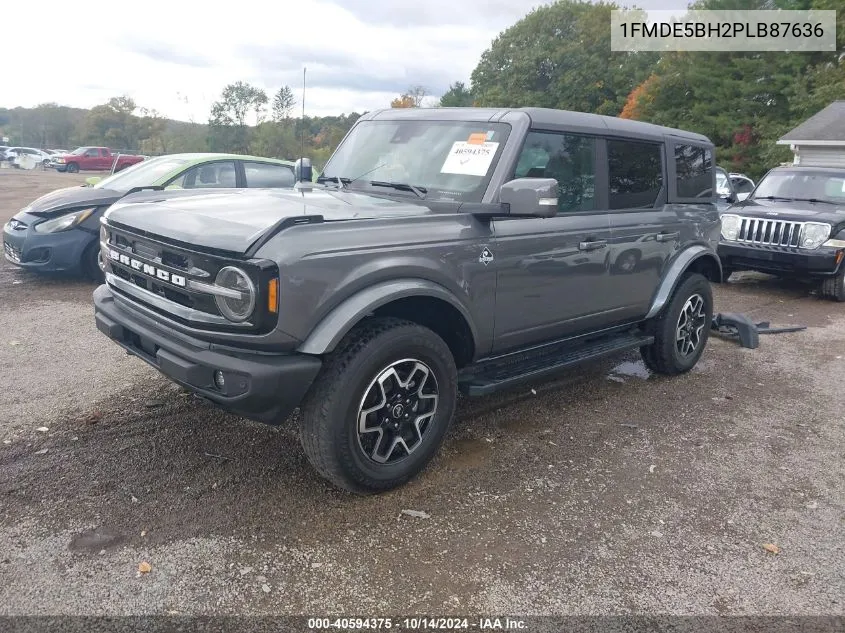 1FMDE5BH2PLB87636 2023 Ford Bronco Outer Banks