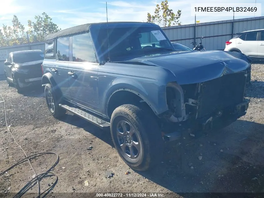 2023 Ford Bronco Big Bend VIN: 1FMEE5BP4PLB32469 Lot: 40822772