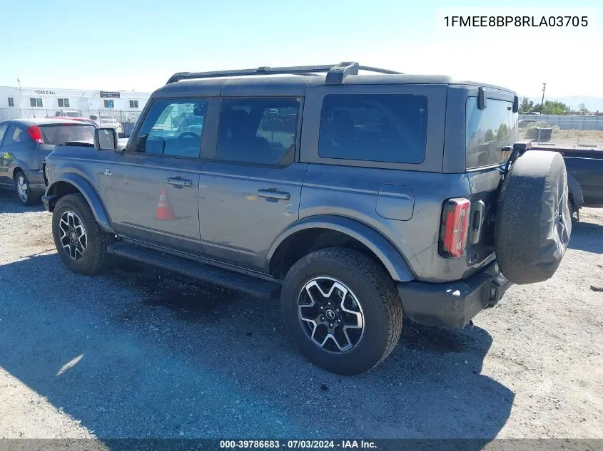 1FMEE8BP8RLA03705 2024 Ford Bronco Outer Banks