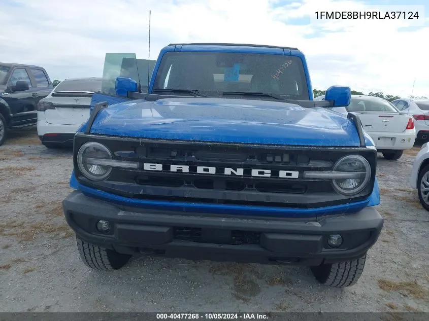 2024 Ford Bronco Outer Banks VIN: 1FMDE8BH9RLA37124 Lot: 40477268