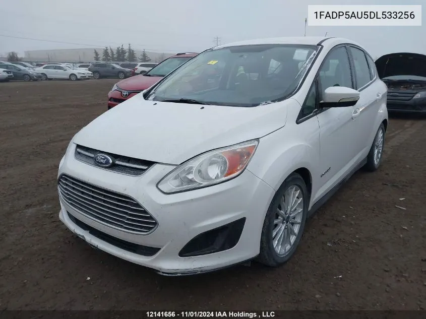 2013 Ford C-Max Hybrid Se VIN: 1FADP5AU5DL533256 Lot: 12141656