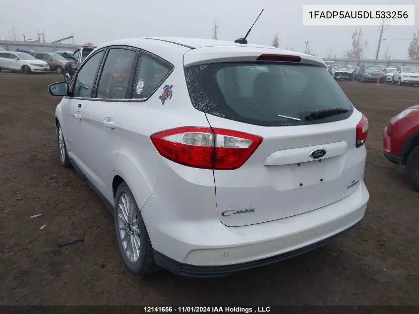 2013 Ford C-Max Hybrid Se VIN: 1FADP5AU5DL533256 Lot: 12141656