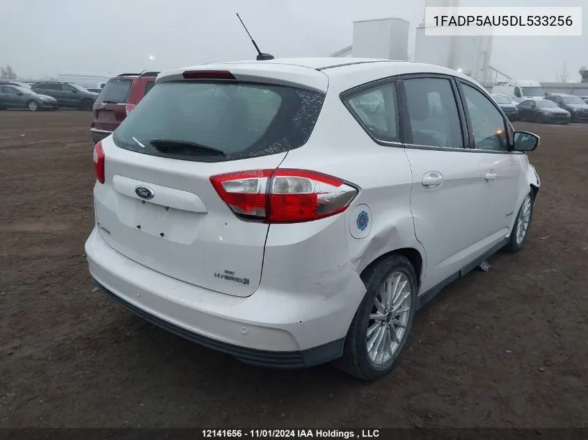 2013 Ford C-Max Hybrid Se VIN: 1FADP5AU5DL533256 Lot: 12141656