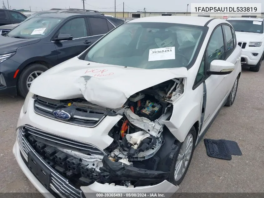 2013 Ford C-Max Hybrid Se VIN: 1FADP5AU1DL533819 Lot: 39365493