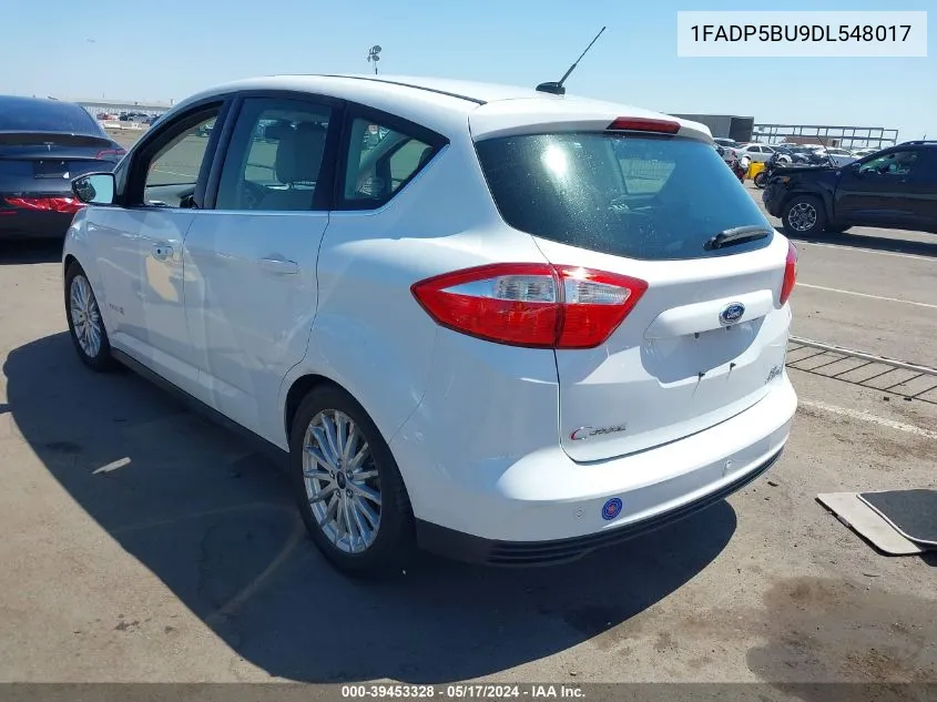 2013 Ford C-Max Hybrid Sel VIN: 1FADP5BU9DL548017 Lot: 39453328