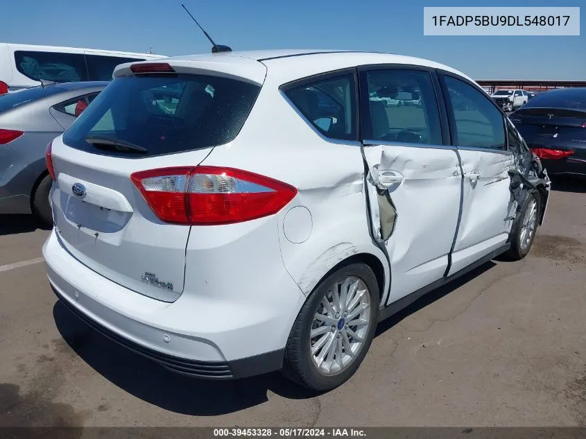 2013 Ford C-Max Hybrid Sel VIN: 1FADP5BU9DL548017 Lot: 39453328