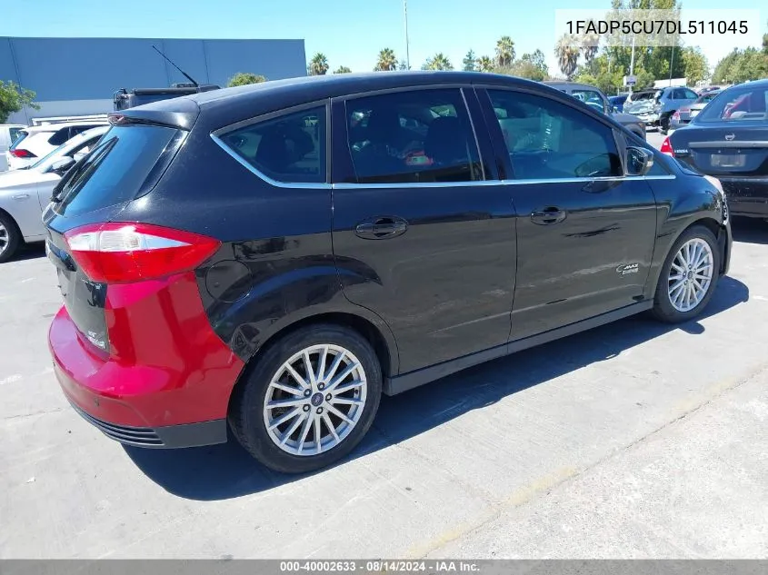 2013 Ford C-Max Energi Sel VIN: 1FADP5CU7DL511045 Lot: 40002633