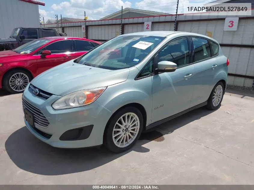 1FADP5AU2DL527849 2013 Ford C-Max Hybrid Se