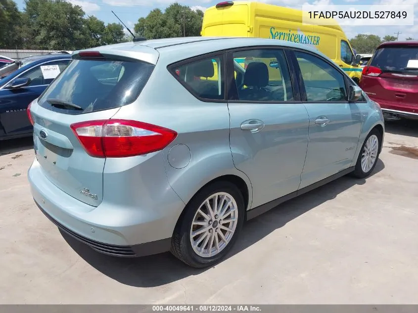 2013 Ford C-Max Hybrid Se VIN: 1FADP5AU2DL527849 Lot: 40049641