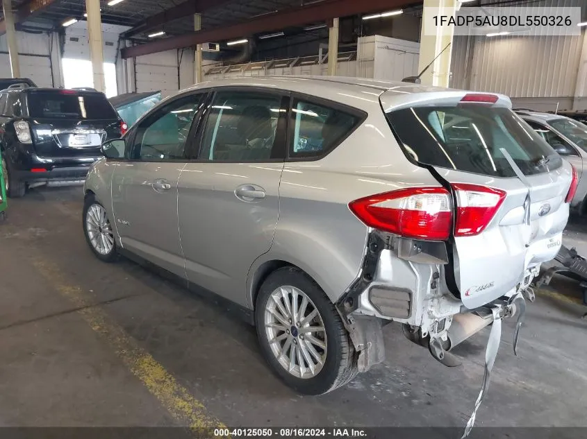 1FADP5AU8DL550326 2013 Ford C-Max Hybrid Se