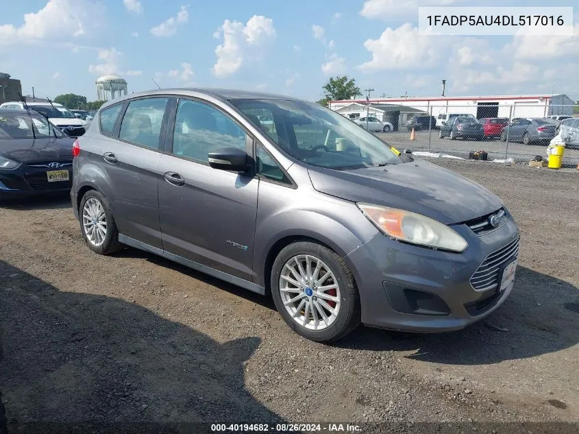 1FADP5AU4DL517016 2013 Ford C-Max Hybrid Se