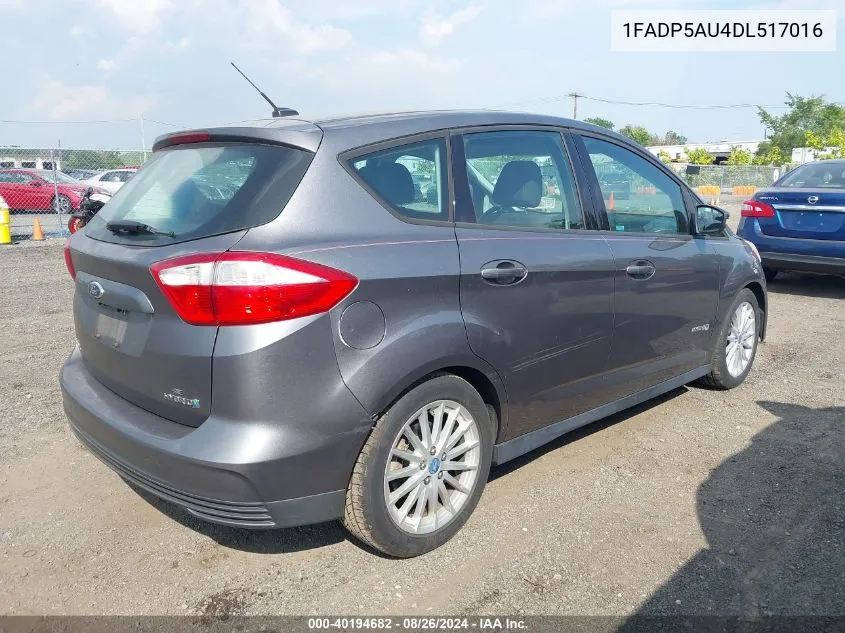 1FADP5AU4DL517016 2013 Ford C-Max Hybrid Se