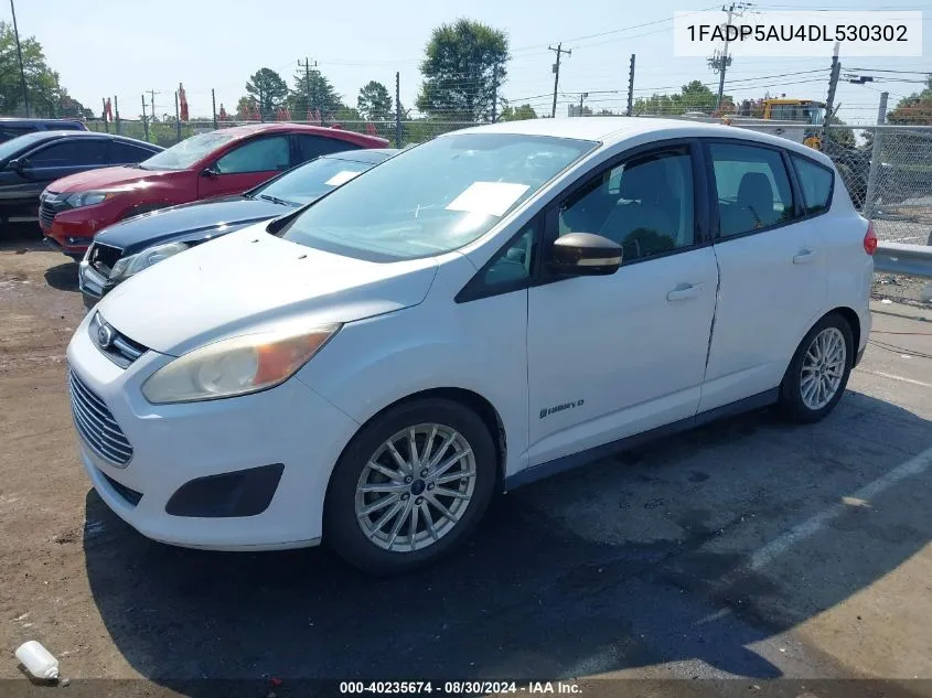 2013 Ford C-Max Hybrid Se VIN: 1FADP5AU4DL530302 Lot: 40235674