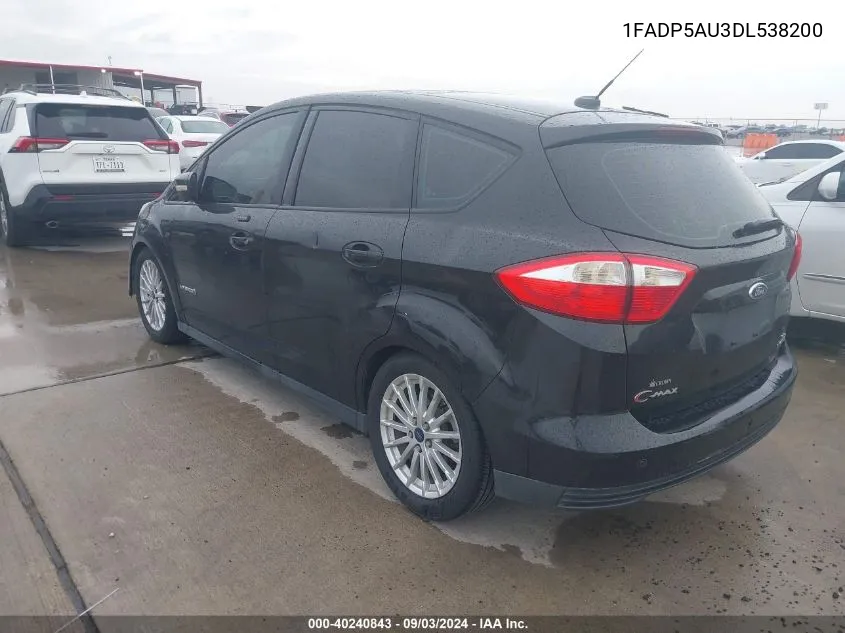 2013 Ford C-Max Hybrid Se VIN: 1FADP5AU3DL538200 Lot: 40240843