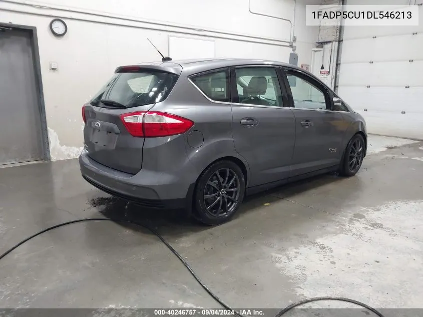 2013 Ford C-Max Energi Sel VIN: 1FADP5CU1DL546213 Lot: 40246757