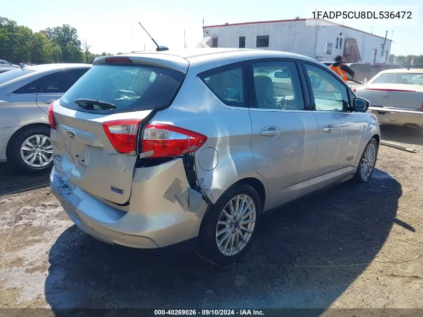 2013 Ford C-Max Energi Sel VIN: 1FADP5CU8DL536472 Lot: 40269026