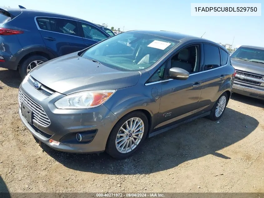 2013 Ford C-Max Energi Sel VIN: 1FADP5CU8DL529750 Lot: 40271972