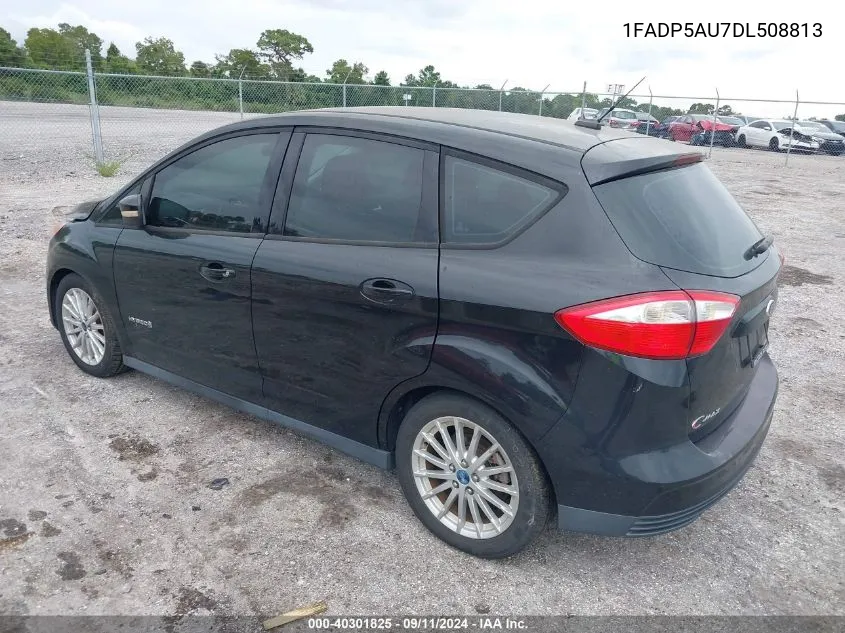 2013 Ford C-Max Hybrid Se VIN: 1FADP5AU7DL508813 Lot: 40301825