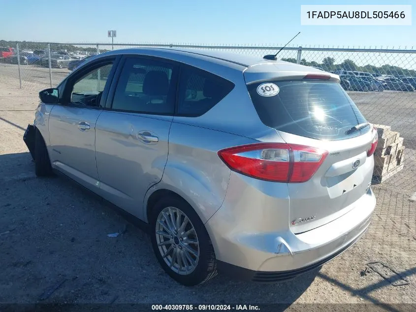 1FADP5AU8DL505466 2013 Ford C-Max Hybrid Se