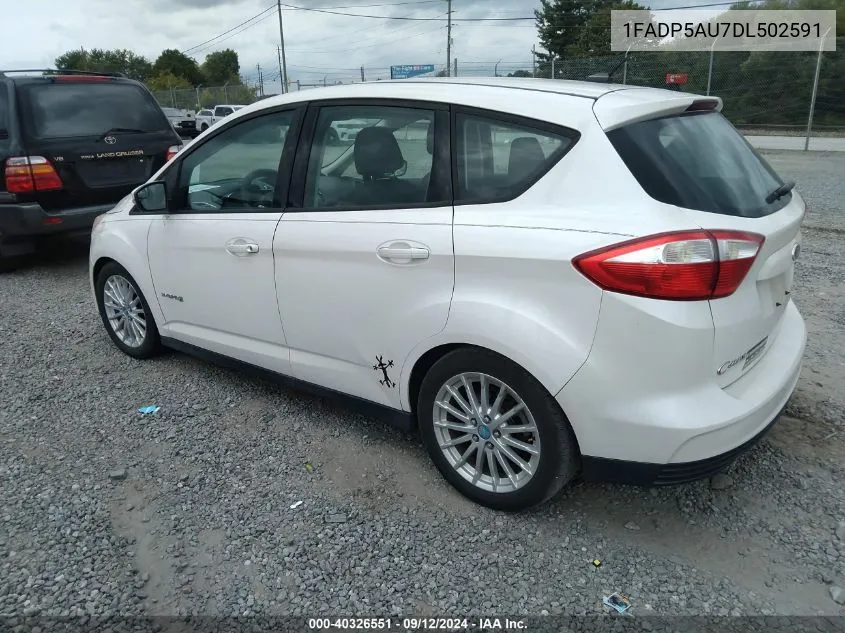 1FADP5AU7DL502591 2013 Ford C-Max Hybrid Se