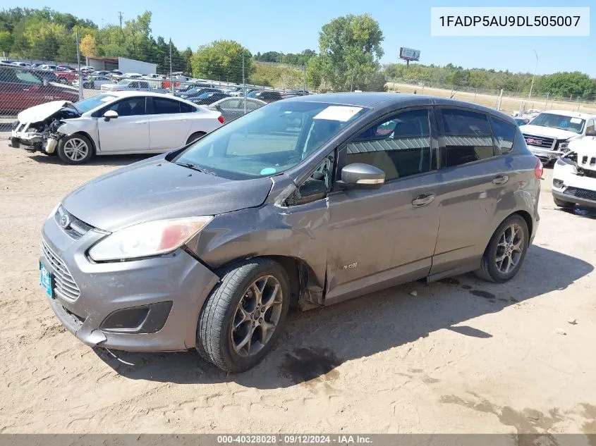 2013 Ford C-Max Se VIN: 1FADP5AU9DL505007 Lot: 40328028