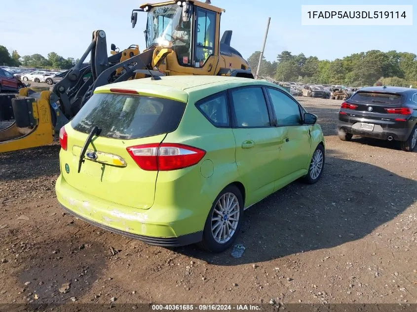 1FADP5AU3DL519114 2013 Ford C-Max Hybrid Se