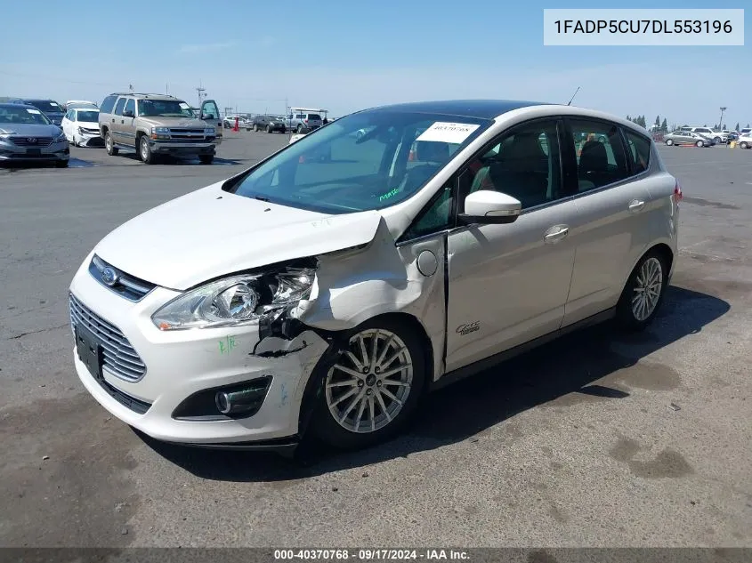 2013 Ford C-Max Energi Sel VIN: 1FADP5CU7DL553196 Lot: 40370768