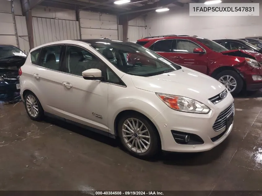 2013 Ford C-Max Energi Sel VIN: 1FADP5CUXDL547831 Lot: 40384508