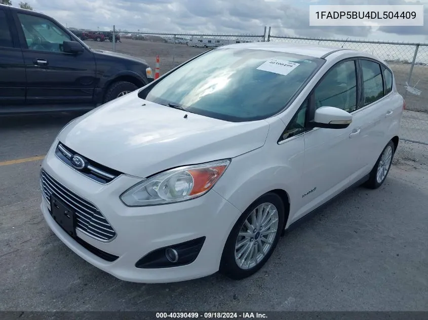 2013 Ford C-Max Hybrid Sel VIN: 1FADP5BU4DL504409 Lot: 40390499