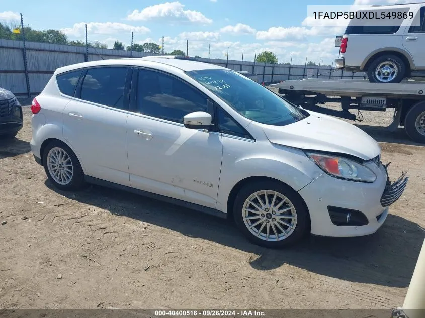 2013 Ford C-Max Hybrid Sel VIN: 1FADP5BUXDL549869 Lot: 40400516