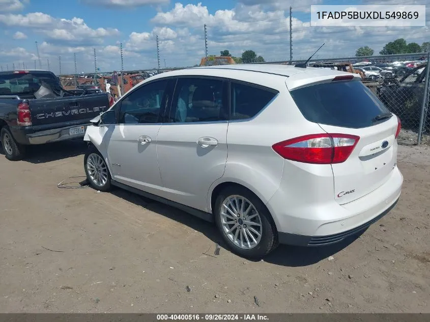 2013 Ford C-Max Hybrid Sel VIN: 1FADP5BUXDL549869 Lot: 40400516