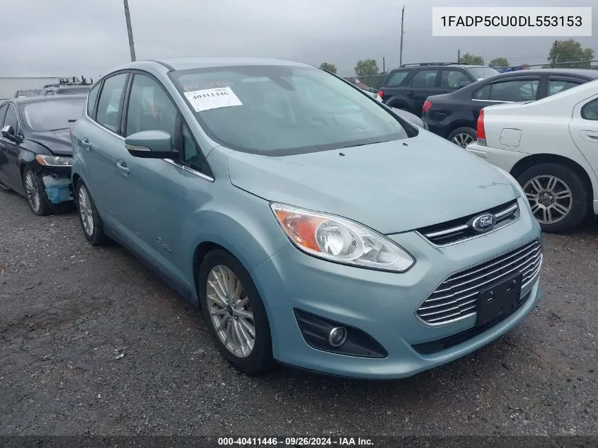 2013 Ford C-Max Energi Sel VIN: 1FADP5CU0DL553153 Lot: 40882014