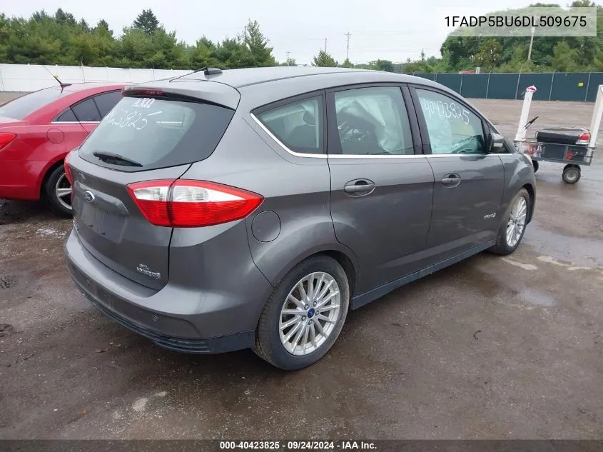 2013 Ford C-Max Hybrid Sel VIN: 1FADP5BU6DL509675 Lot: 40423825