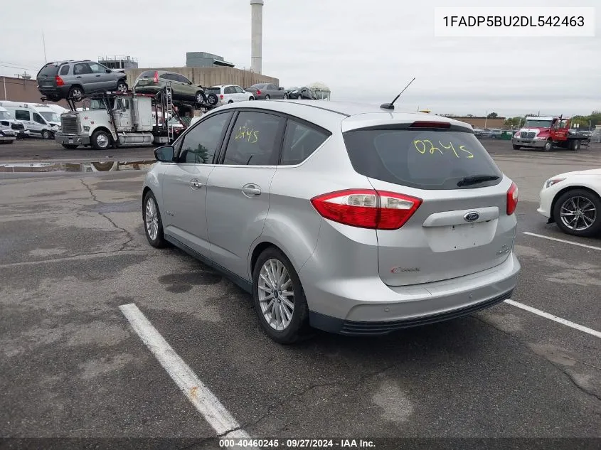 2013 Ford C-Max Hybrid Sel VIN: 1FADP5BU2DL542463 Lot: 40460245