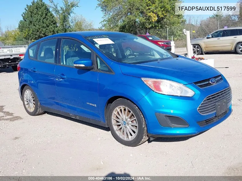 2013 Ford C-Max Hybrid Se VIN: 1FADP5AUXDL517599 Lot: 40463186