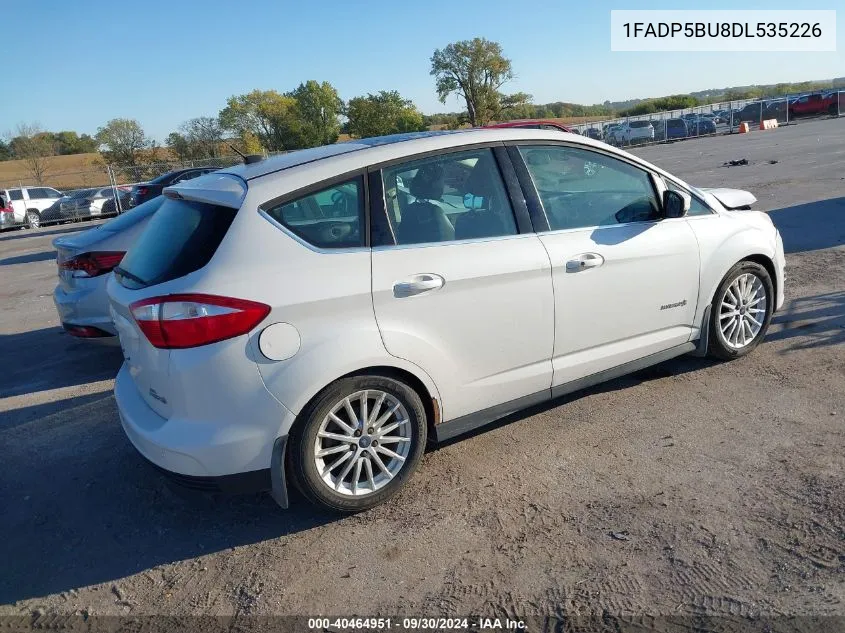 2013 Ford C-Max Hybrid Sel VIN: 1FADP5BU8DL535226 Lot: 40464951