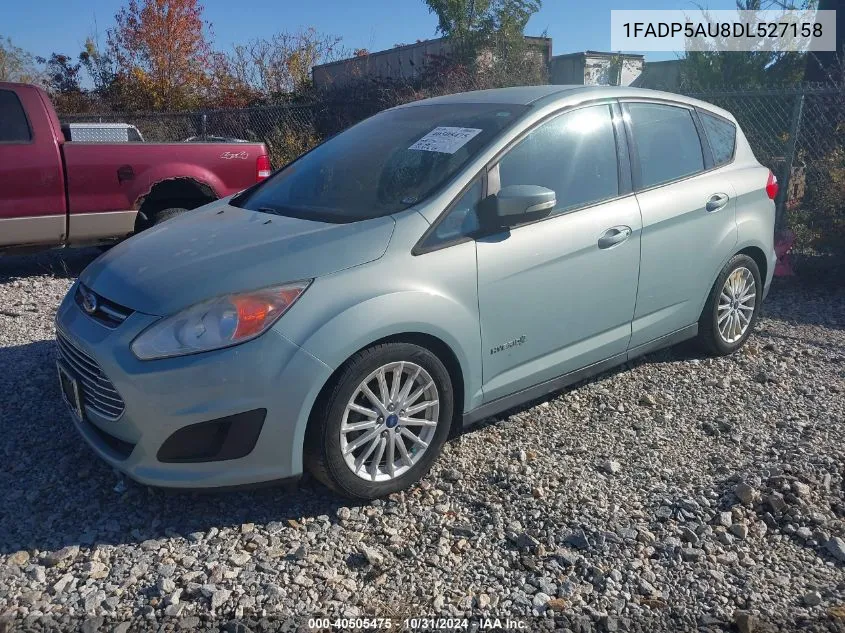 2013 Ford C-Max Hybrid Se VIN: 1FADP5AU8DL527158 Lot: 40505475