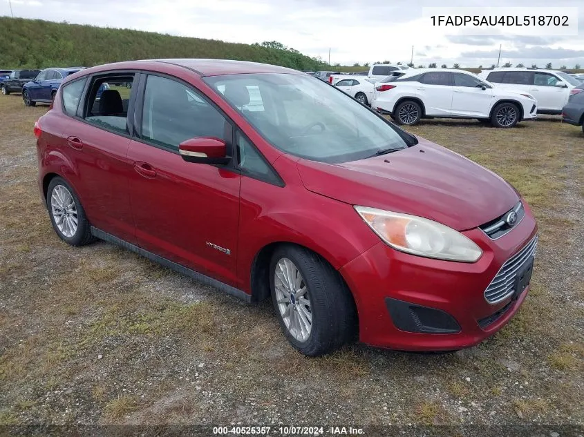 1FADP5AU4DL518702 2013 Ford C-Max Hybrid Se