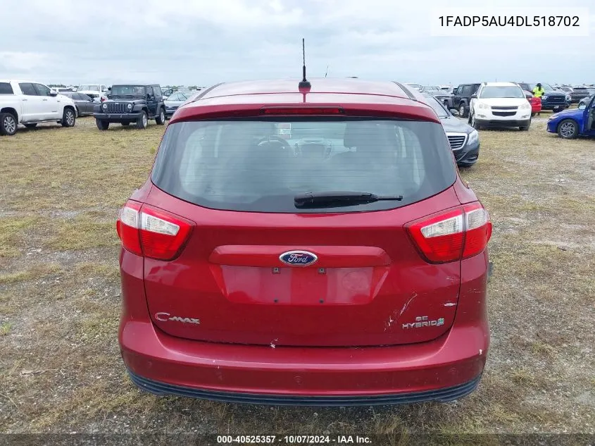 1FADP5AU4DL518702 2013 Ford C-Max Hybrid Se