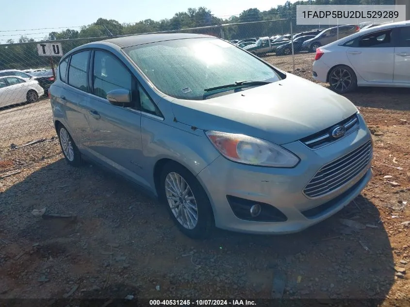 2013 Ford C-Max Hybrid Sel VIN: 1FADP5BU2DL529289 Lot: 40531245