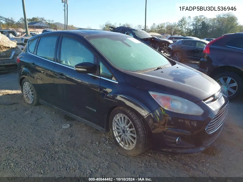 2013 Ford C-Max Hybrid Sel VIN: 1FADP5BU3DL536946 Lot: 40544482