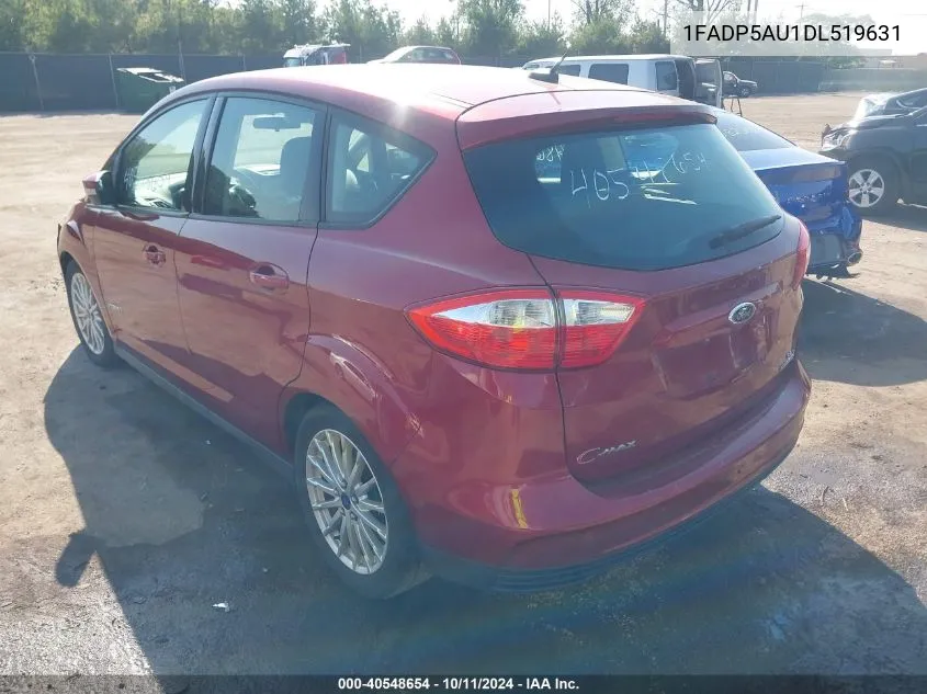 2013 Ford C-Max Hybrid Se VIN: 1FADP5AU1DL519631 Lot: 40548654