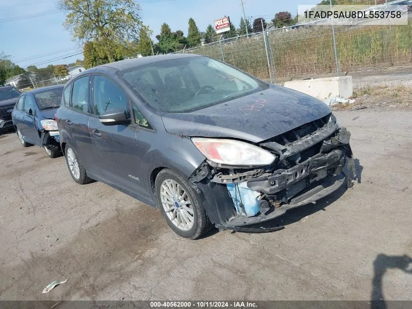 2013 Ford C-Max Hybrid Se VIN: 1FADP5AU8DL553758 Lot: 40562000