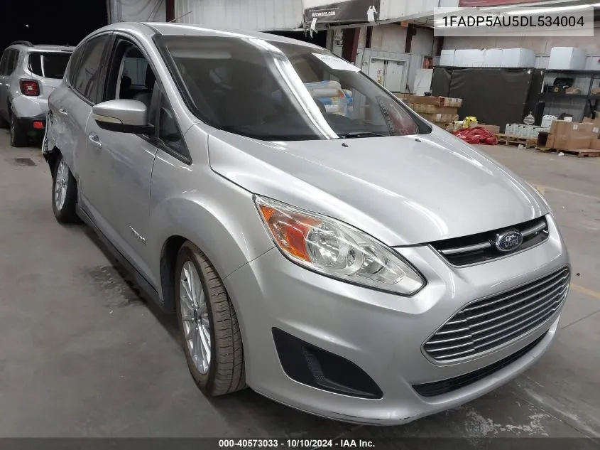 1FADP5AU5DL534004 2013 Ford C-Max Hybrid Se