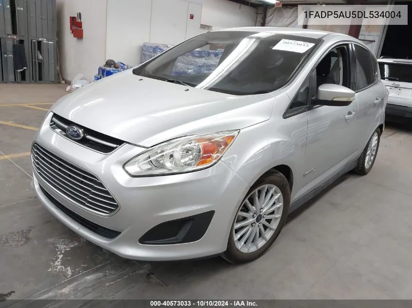 2013 Ford C-Max Hybrid Se VIN: 1FADP5AU5DL534004 Lot: 40573033