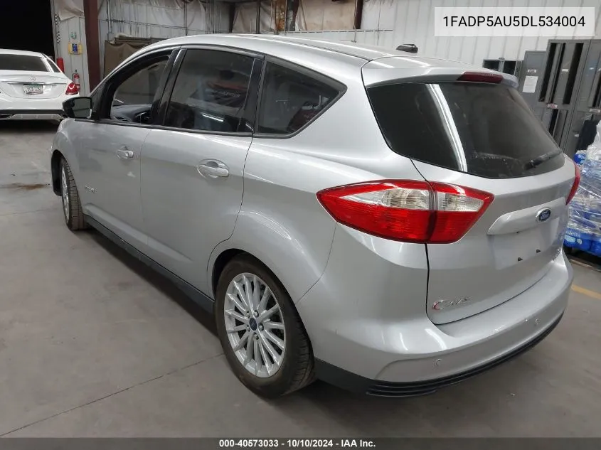 2013 Ford C-Max Hybrid Se VIN: 1FADP5AU5DL534004 Lot: 40573033