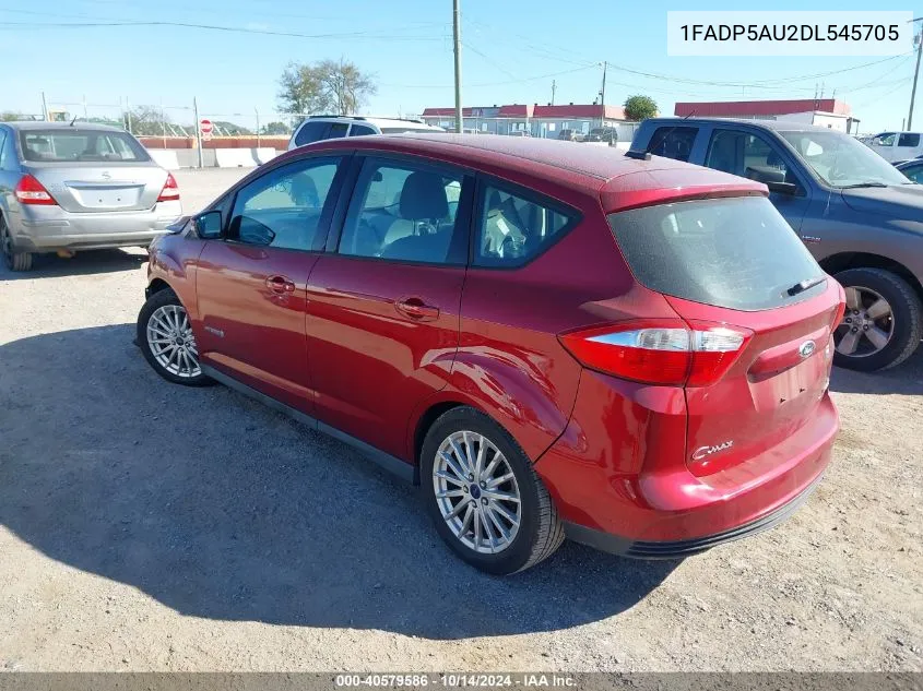 2013 Ford C-Max Hybrid Se VIN: 1FADP5AU2DL545705 Lot: 40579586