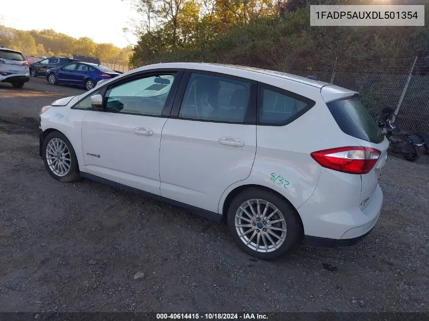 2013 Ford C-Max Hybrid Se VIN: 1FADP5AUXDL501354 Lot: 40614415