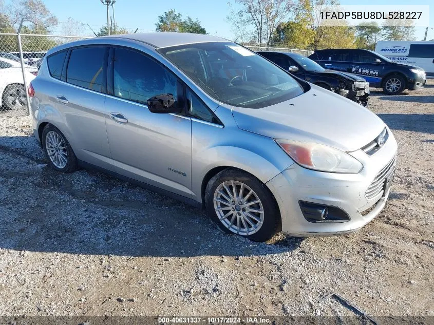 2013 Ford C-Max Hybrid Sel VIN: 1FADP5BU8DL528227 Lot: 40631337