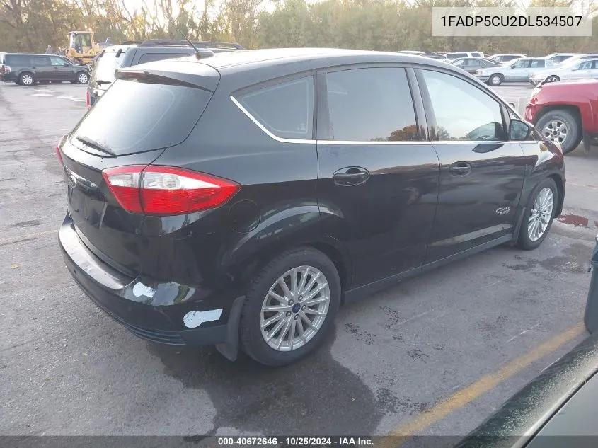 2013 Ford C-Max Sel VIN: 1FADP5CU2DL534507 Lot: 40672646